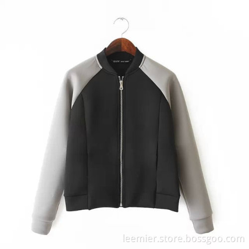 Custom design cotton fashion baseball jacket